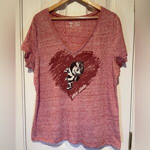 Ohio State Red Graphic T-Shirt